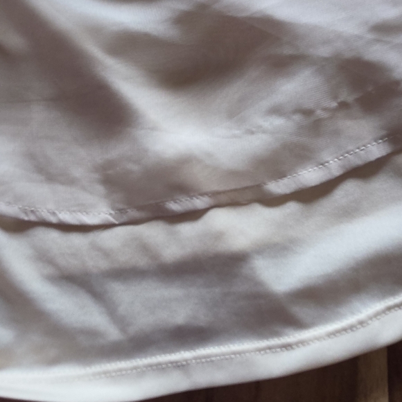 2/30$ Autres Filles Floral Chiffon Blouse Pink & Cream Ruffle Sleeves Top,Size S - Picture 7 of 12